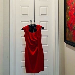 Excellent Used Condition Calvin Klein Midi Cocktail Dress Sz 2